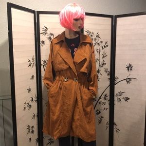 3/4 length corduroy jacket w/many details like new